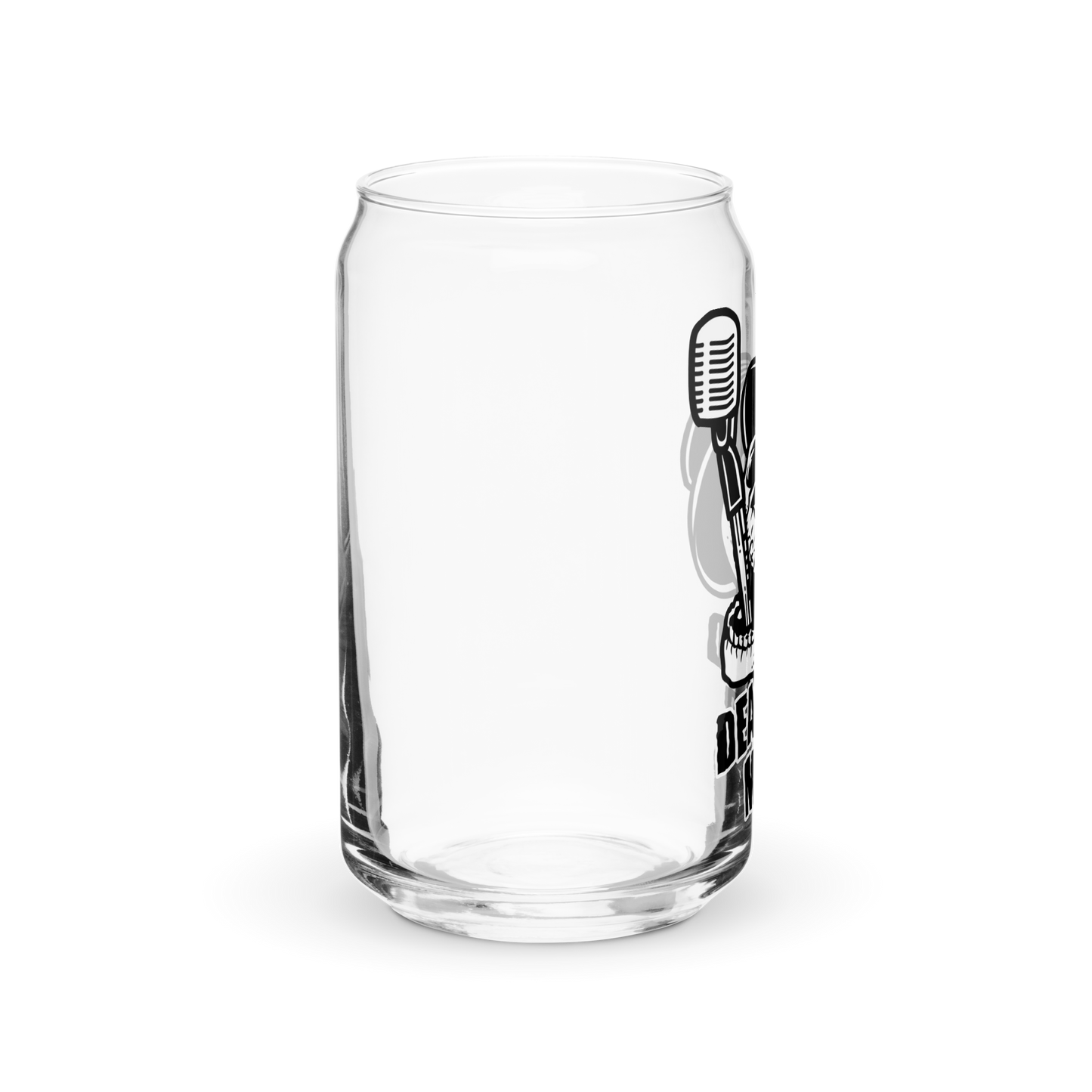 Can-shaped glass